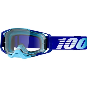 100% Armega Goggles - Royal - Clear 50700-360-02