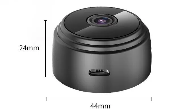 1080p Full HD Mini Magnetic WIFI Camera with Motion Detection, Night Vision