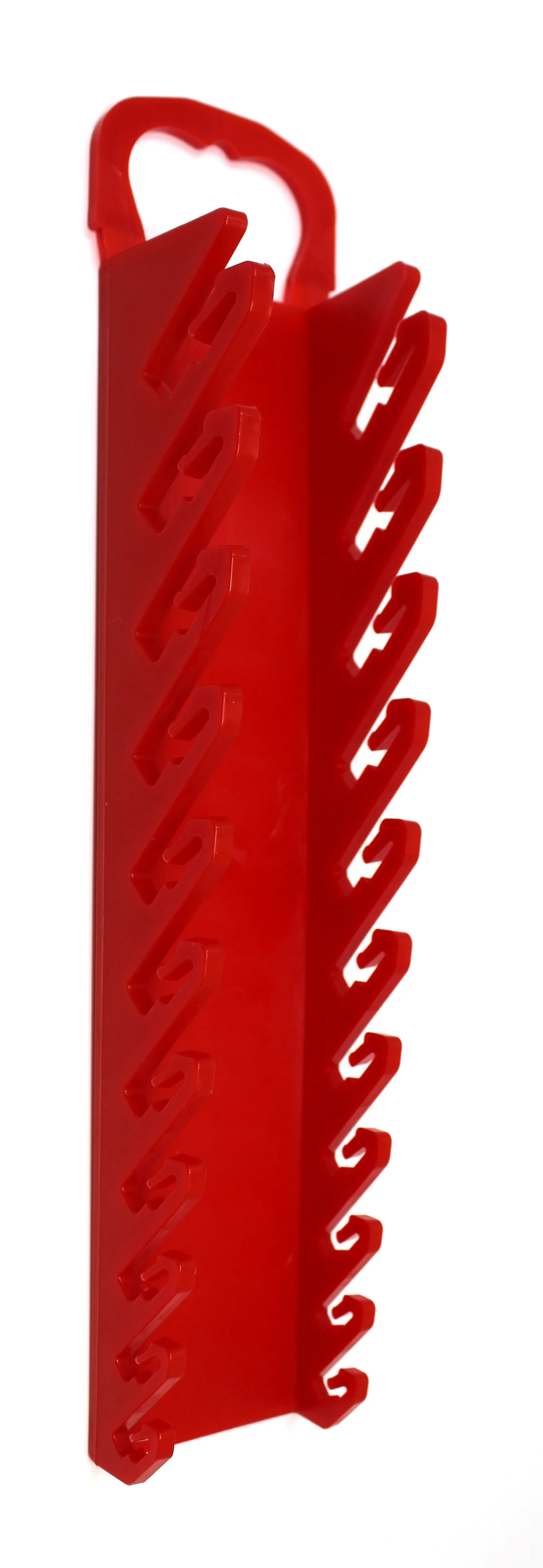 11-Tool Plastic Portable Wrench Gripper Organizer Holder Tray for Stubby or Line Wrenches