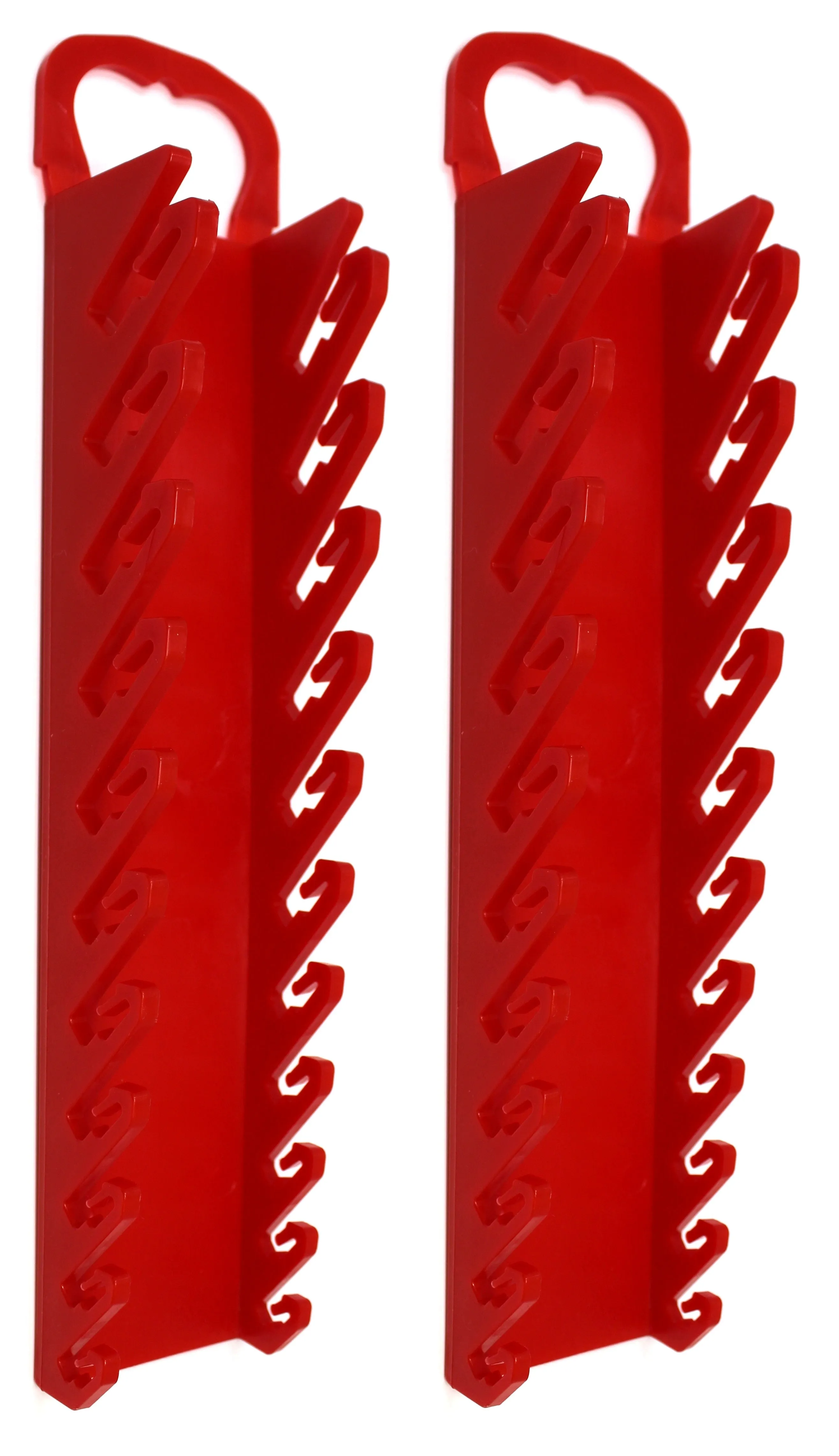 11-Tool Plastic Portable Wrench Gripper Organizer Holder Tray for Stubby or Line Wrenches