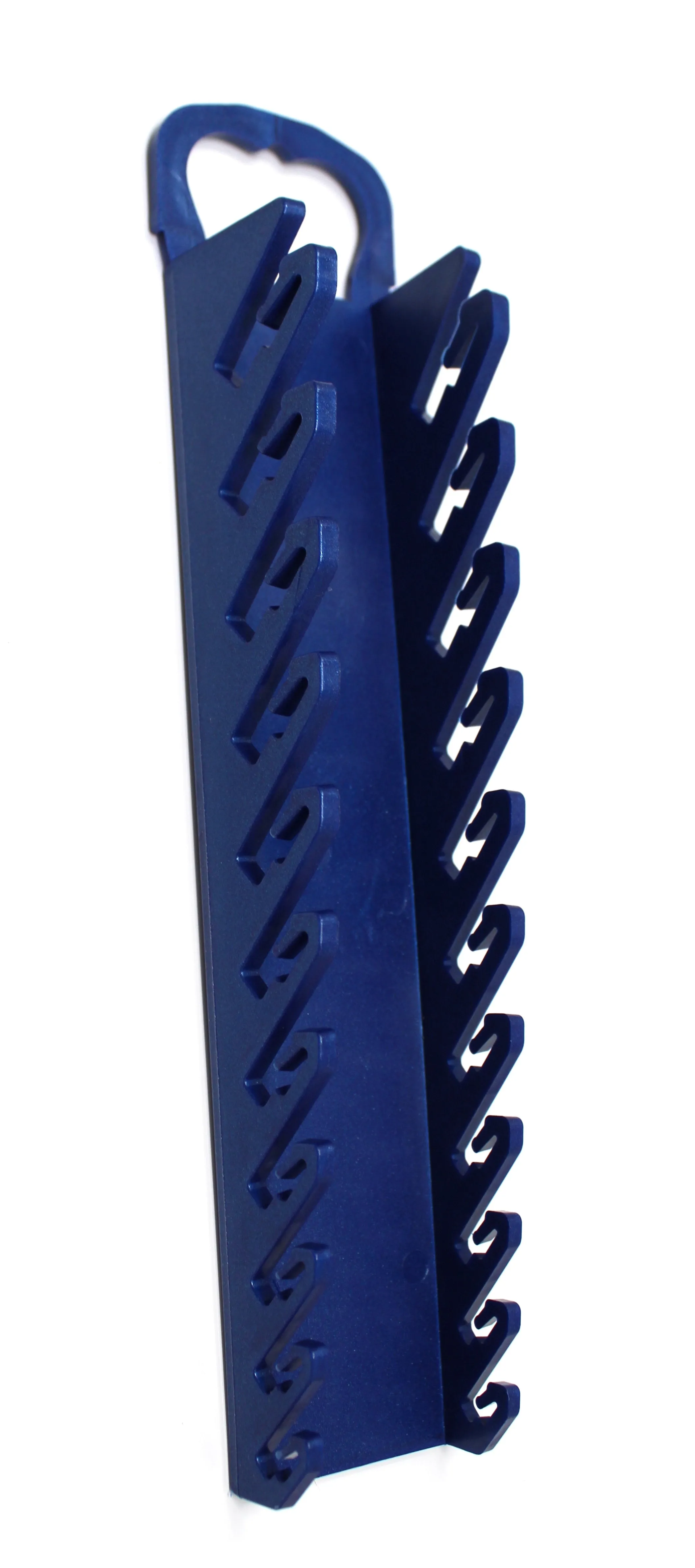11-Tool Plastic Portable Wrench Gripper Organizer Holder Tray for Stubby or Line Wrenches