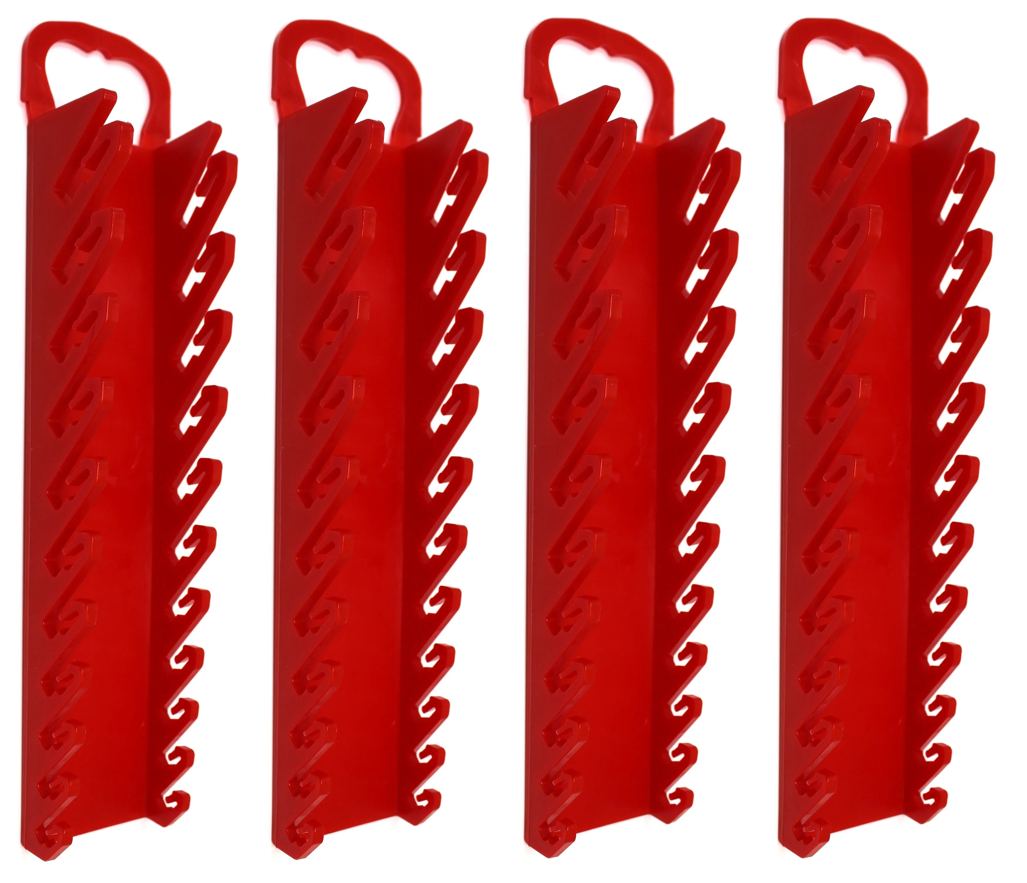 11-Tool Plastic Portable Wrench Gripper Organizer Holder Tray for Stubby or Line Wrenches