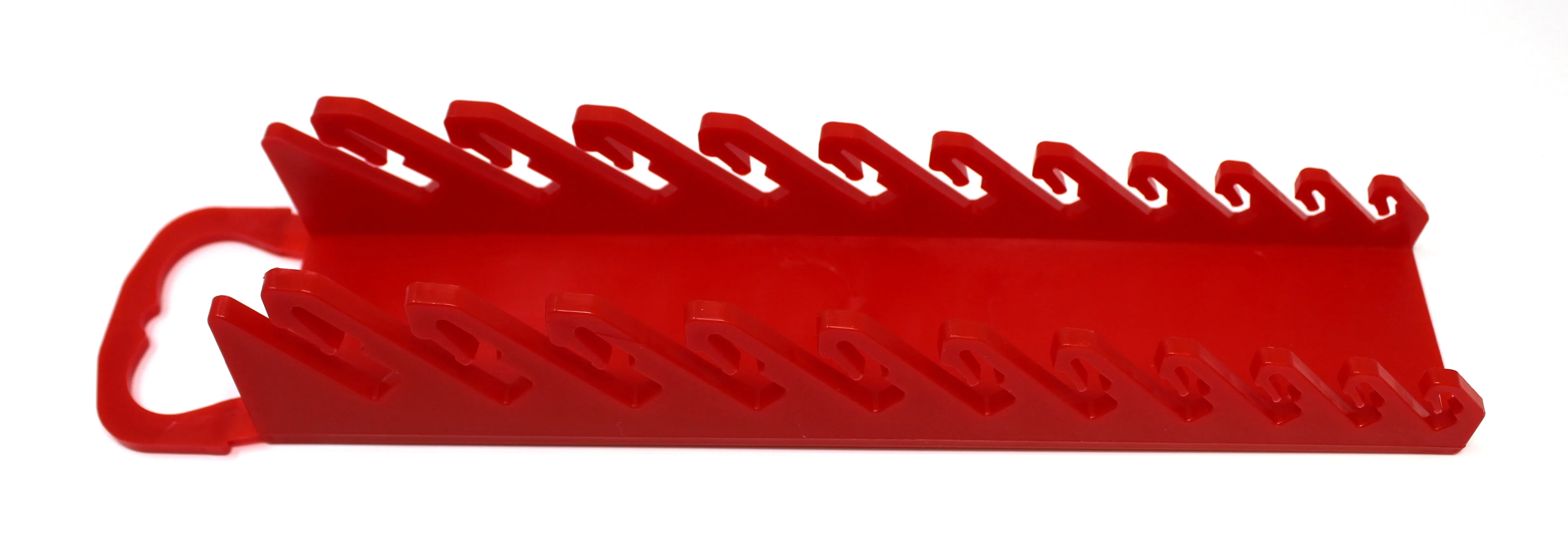 11-Tool Plastic Portable Wrench Gripper Organizer Holder Tray for Stubby or Line Wrenches