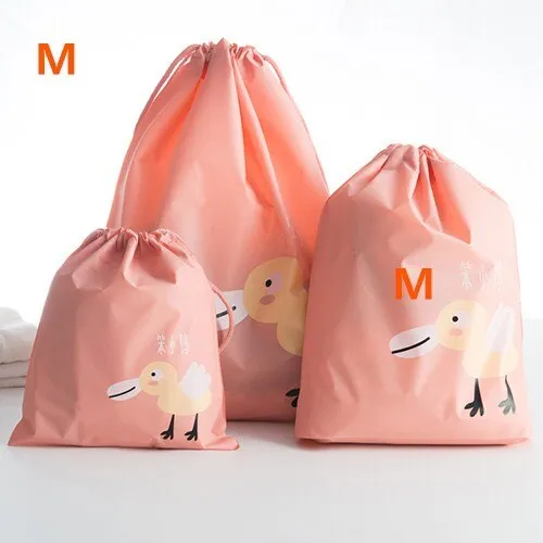 1pc 4 Colors Waterproof Swimming Bags Clothes Bag Sports Travel Storage Shoes Bag Drawstring Bags