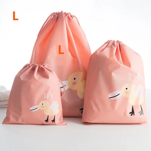 1pc 4 Colors Waterproof Swimming Bags Clothes Bag Sports Travel Storage Shoes Bag Drawstring Bags