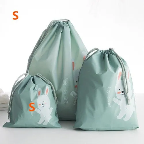 1pc 4 Colors Waterproof Swimming Bags Clothes Bag Sports Travel Storage Shoes Bag Drawstring Bags