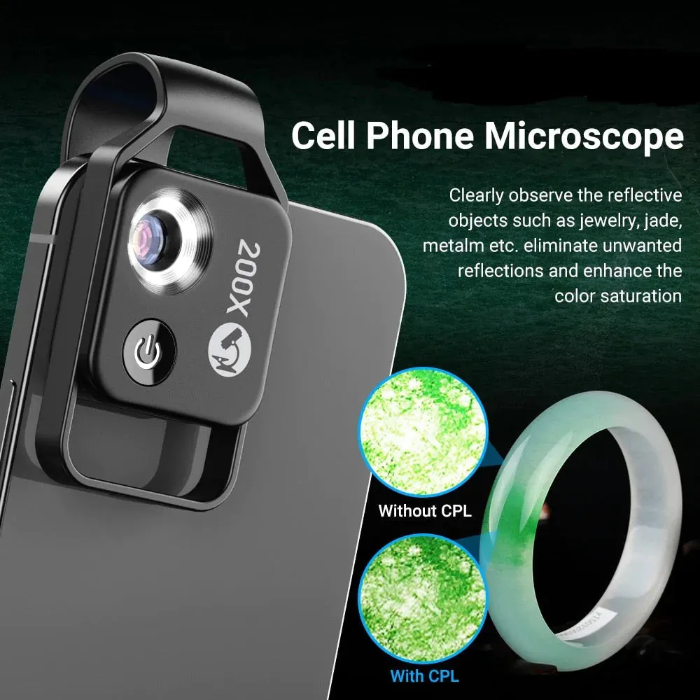 200X magnification Lens for Mobile Phone