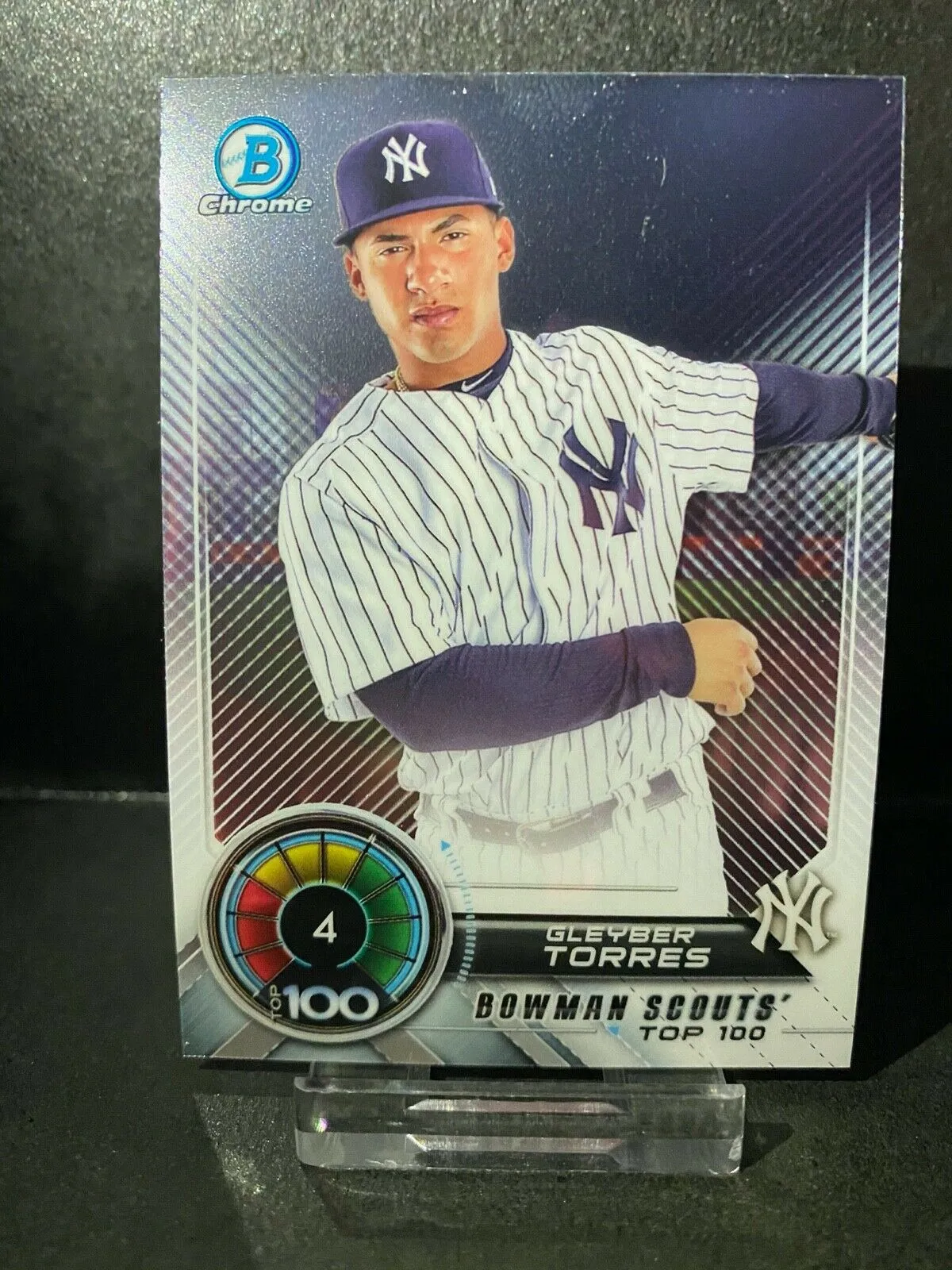 2018 Bowman Chrome Scouts Top 100 #BTP4 Gleyber Torres