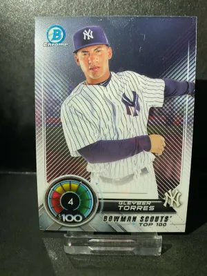 2018 Bowman Chrome Scouts Top 100 #BTP4 Gleyber Torres