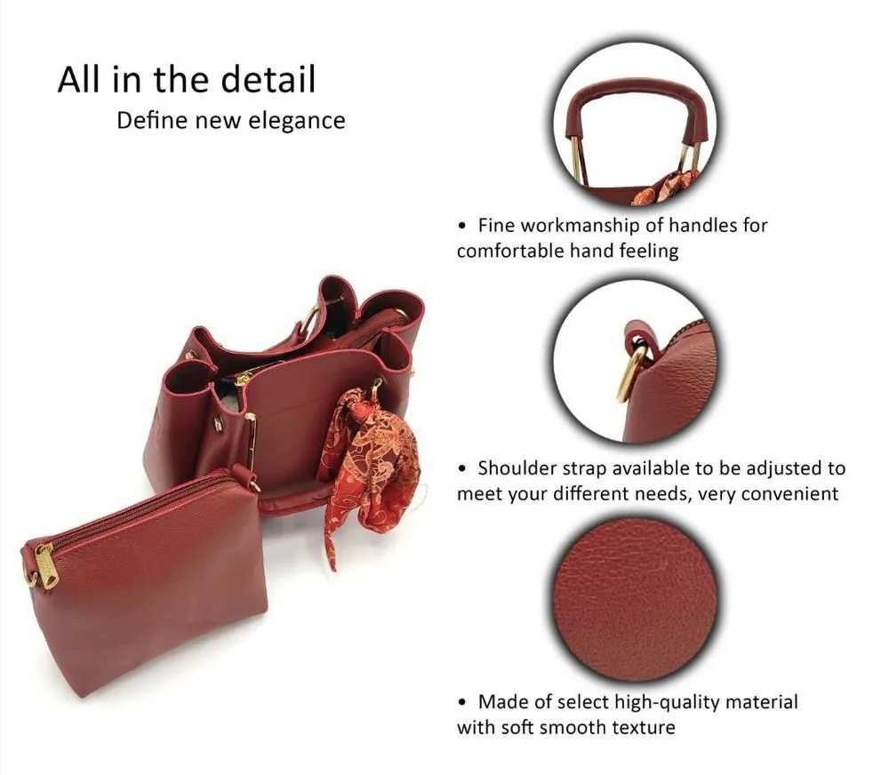 2PCS Hand Bag For Women's