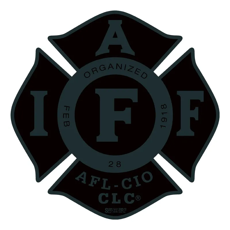 2" Black Reflective Helmet Decal