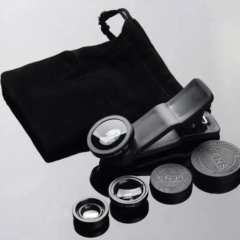 3-in-1 Mobile Phone Camera Lens Set