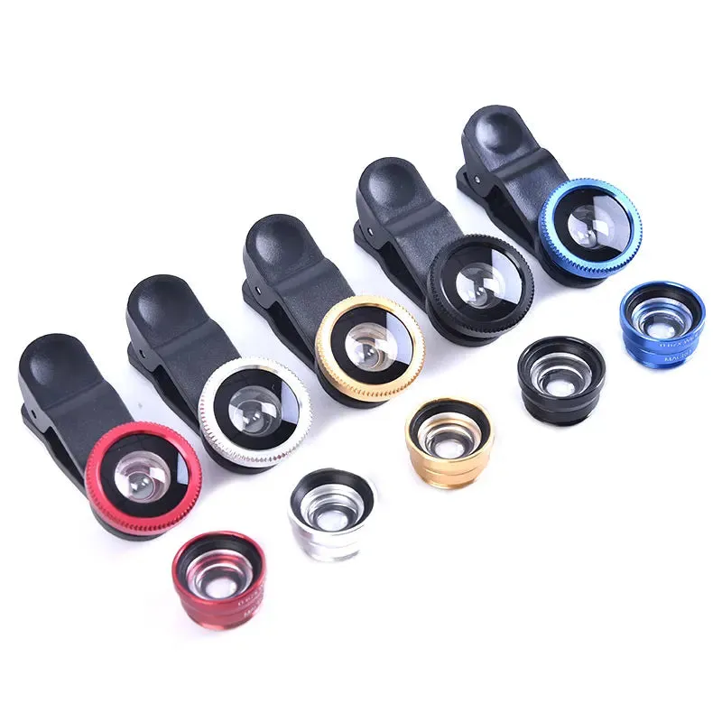 3-in-1 Mobile Phone Camera Lens Set