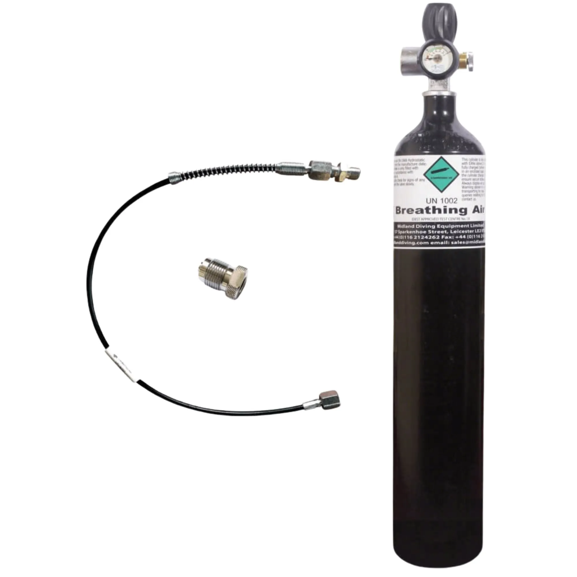 3 Litre 300 Bar Gun Charging Cylinder