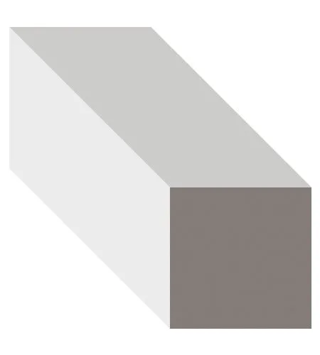 3517 1-1/16" Square Hemlock Trim