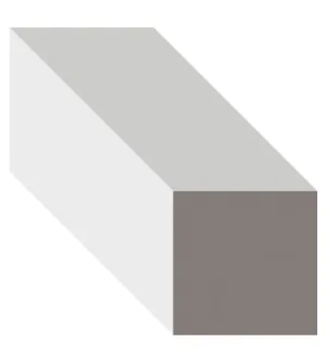 3517 1-1/16" Square Hemlock Trim
