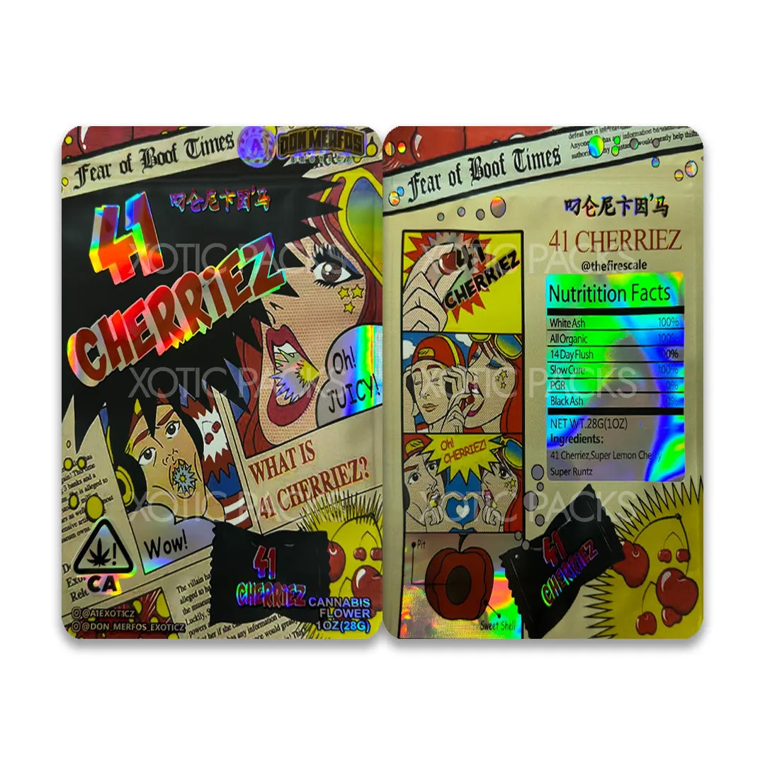 41 Cherriez Mylar Bag 1 Ounce