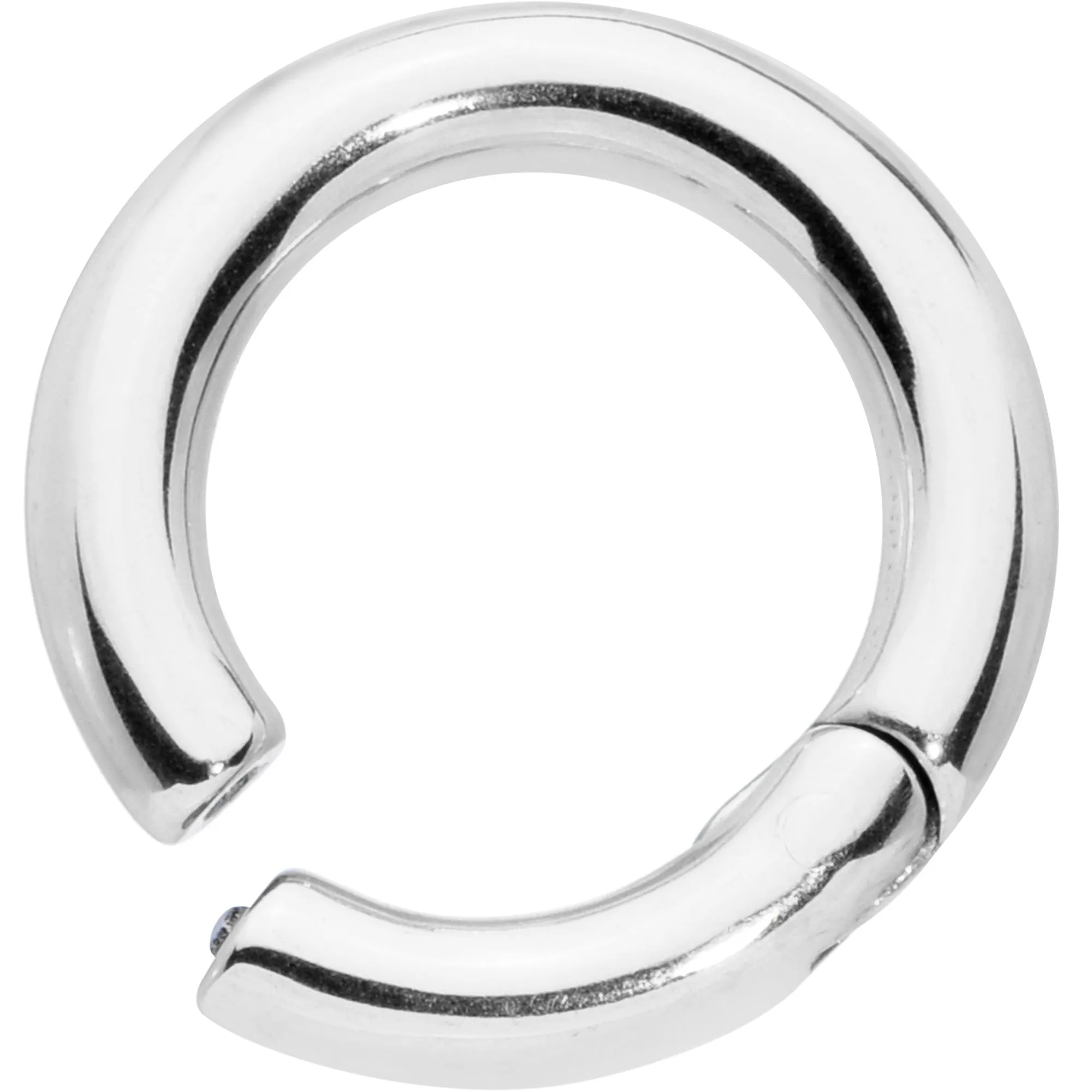 8 Gauge 1/2 Stainless Steel Hinged Segment Ring