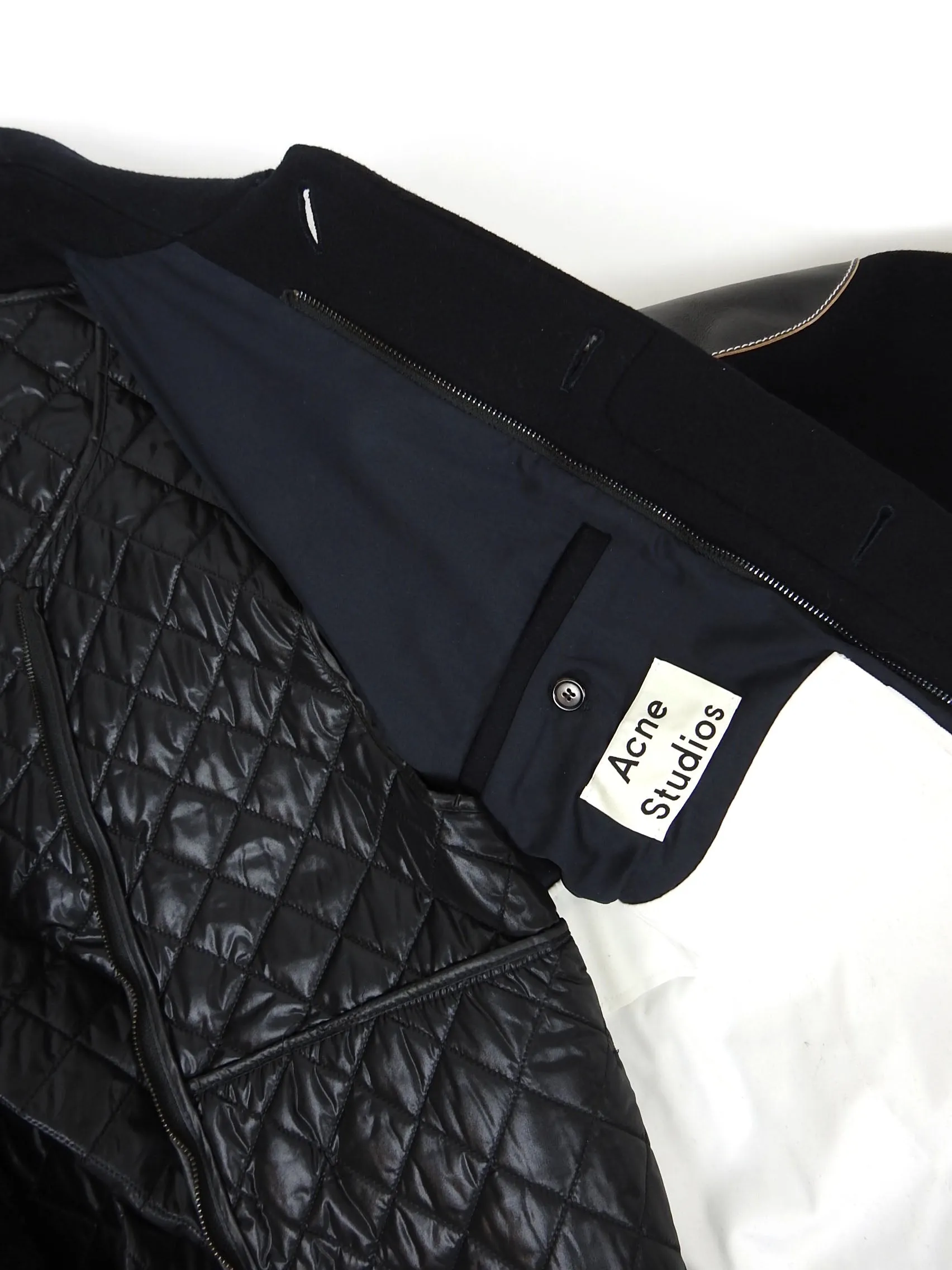 Acne Studios Melbin Coat with Removable Liner Size 46