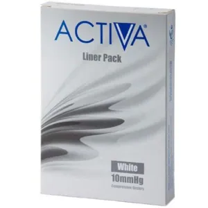 Activa Stocking Liner XX-Large White 10mmHg x 3