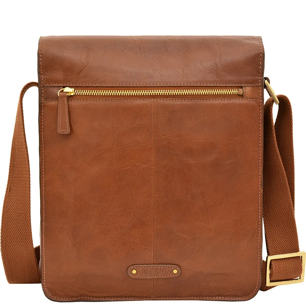 Aiden Genuine Leather Mini Crossbody Men/Women Messenger Bag/Travel Bag / 10.5" iPad Bag