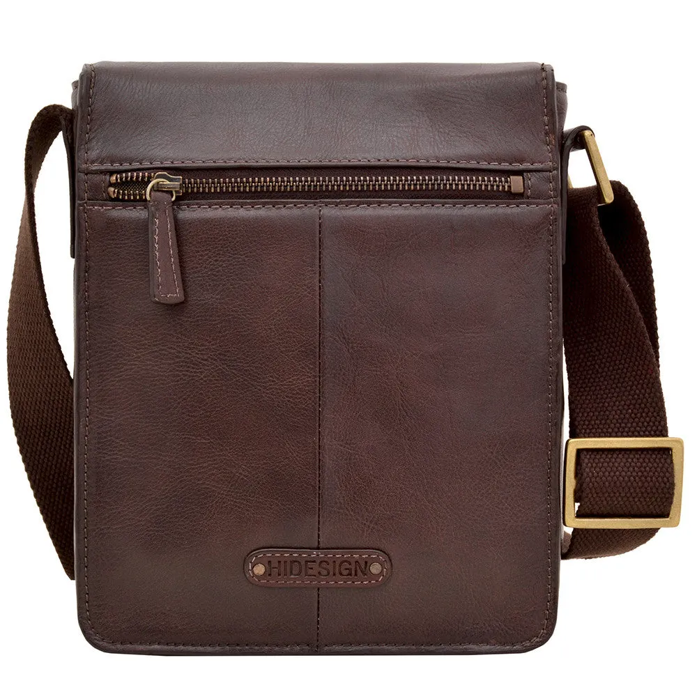 Aiden Genuine Leather Mini Crossbody Men/Women Messenger Bag/Travel Bag / 10.5" iPad Bag