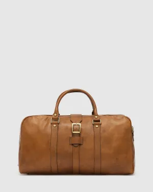 Amerigo Matt Tan - Leather Duffle Bag