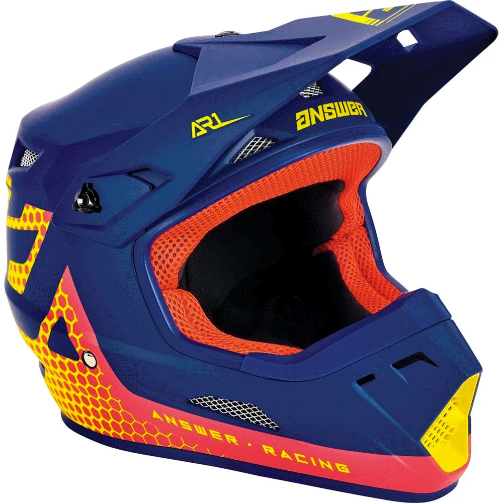 Answer - 2021 AR-1 Charge Matte MX Helmet
