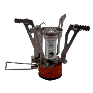 AOTU Portable Camping Stove with Piezo Ignition | Wind-Resistant Backpacking Stove
