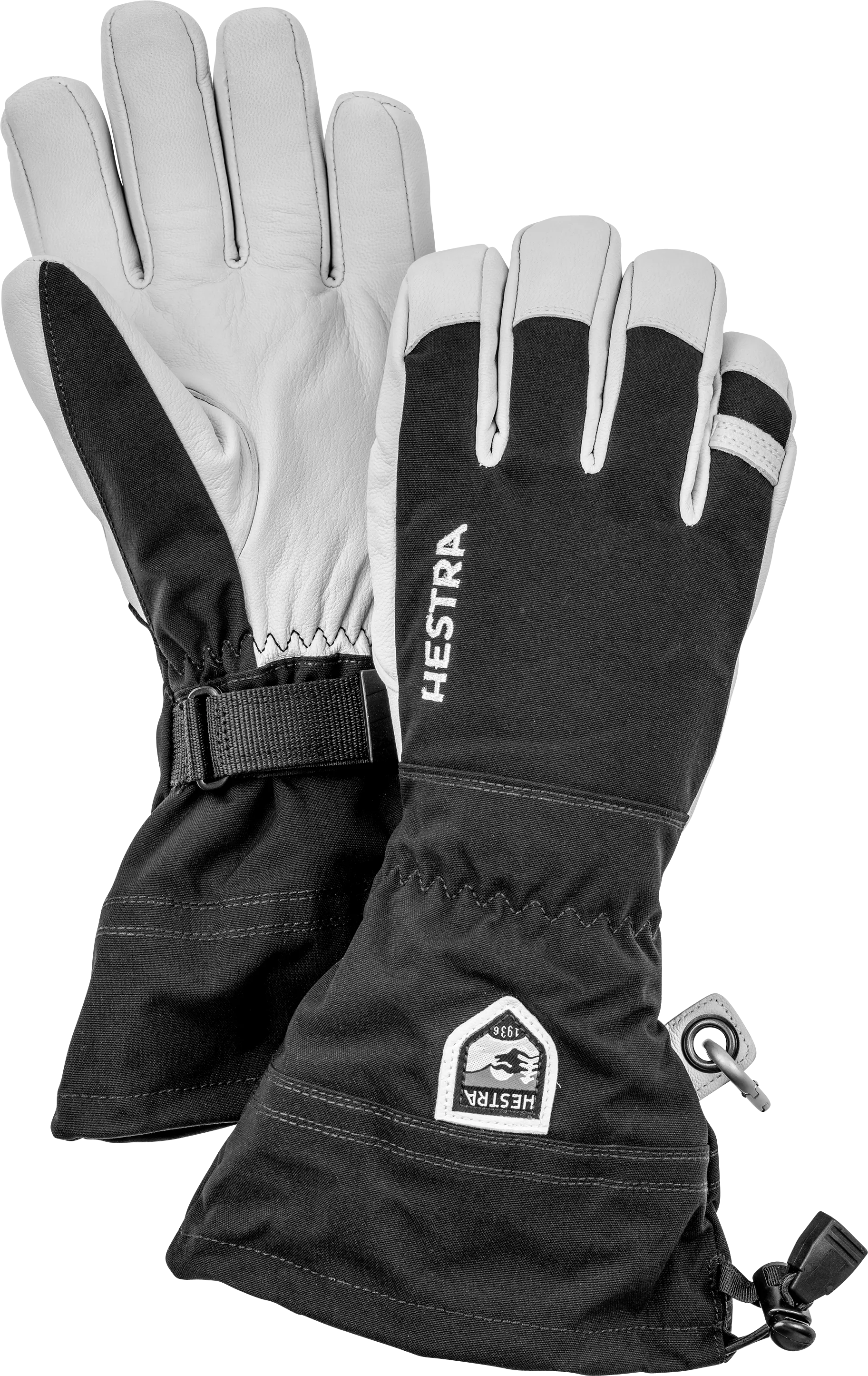 Army Leather Heli Ski  - 5 Finger