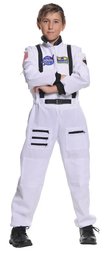 Astronaut White Child 10-12  Costume