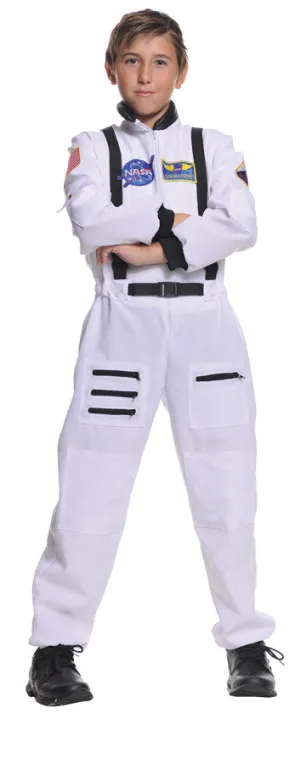 Astronaut White Child 10-12  Costume