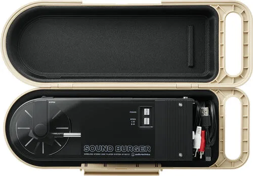 Audio Technica AT-SBC1-WH Sound Burger Hard Storage Case (White)