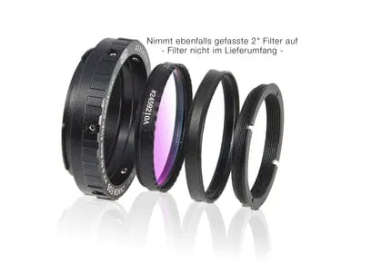 Baader Protective Wide T-Ring for Canon-EOS Including UHC-S Nebula Filter 50.4mm - 2958550N