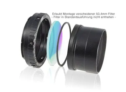 Baader Protective Wide T-Ring for Canon-EOS Including UHC-S Nebula Filter 50.4mm - 2958550N