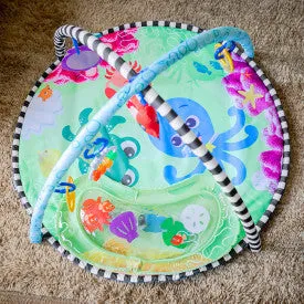 Baby Einstein Sea Floor Explorers 2 in 1 Water Mat Play Gym