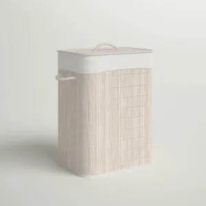 Bamboo Rectangular Hamper