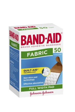 BANDAID Fabric Plasters 50s