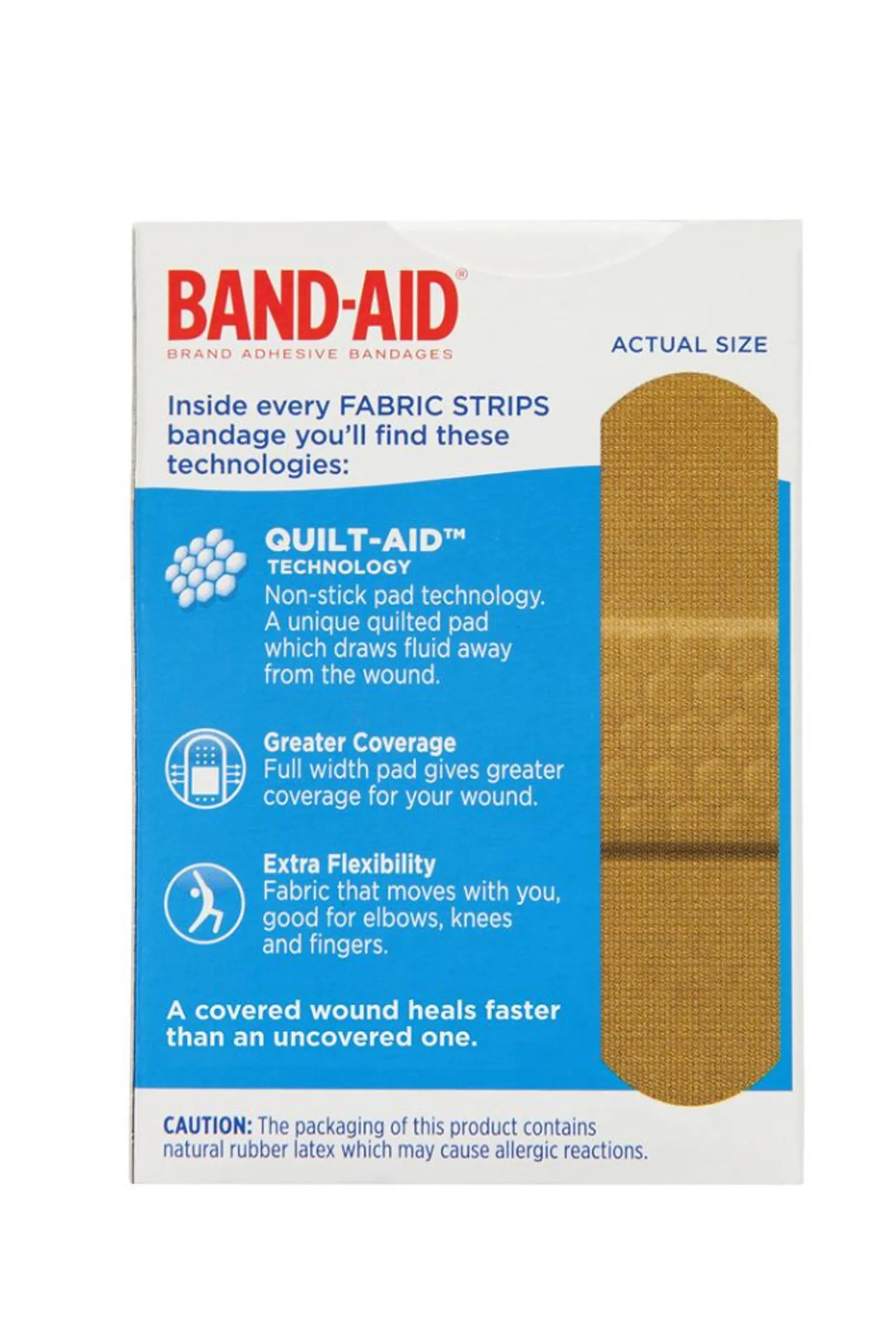BANDAID Fabric Plasters 50s