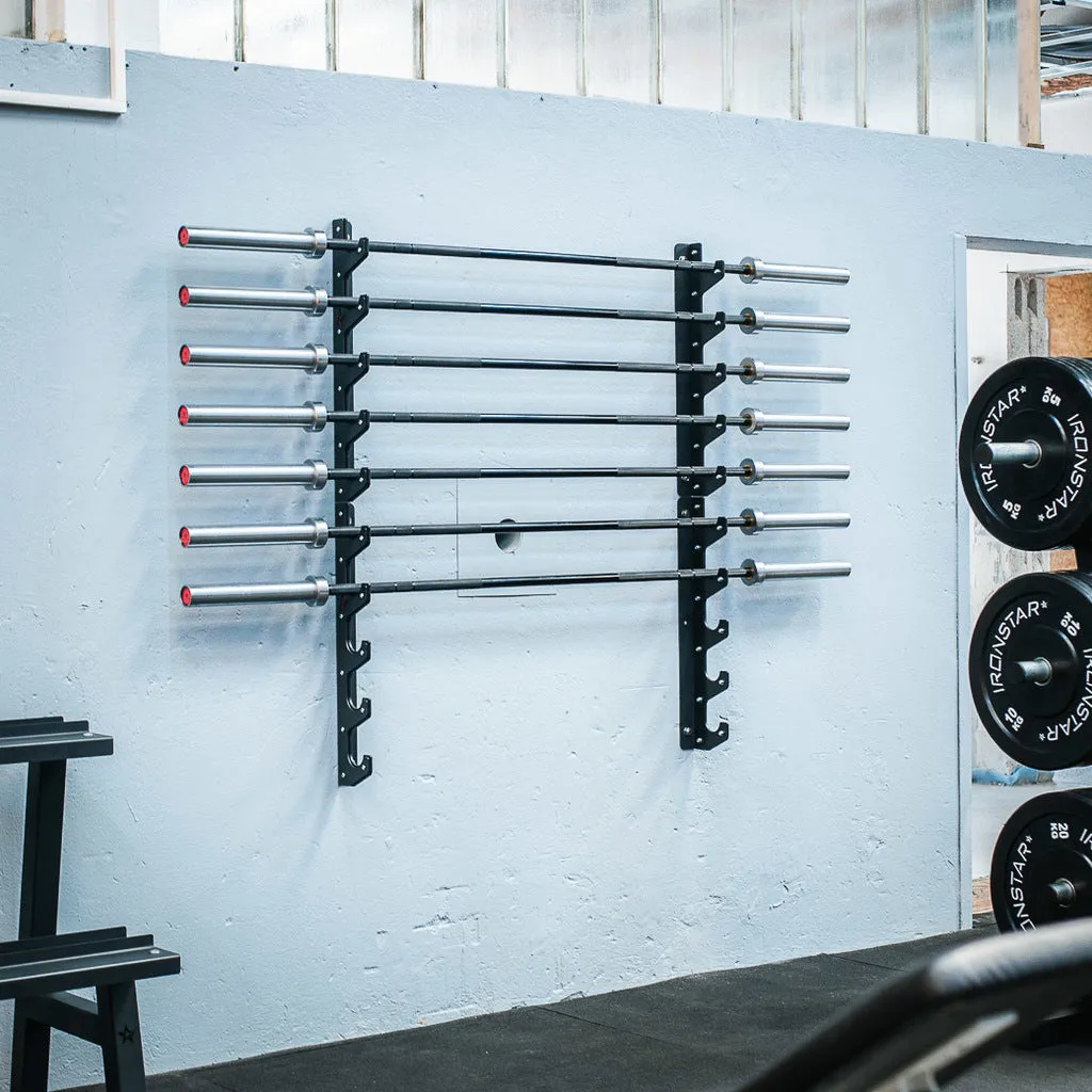 BARBELL WALL RACK - horizontal