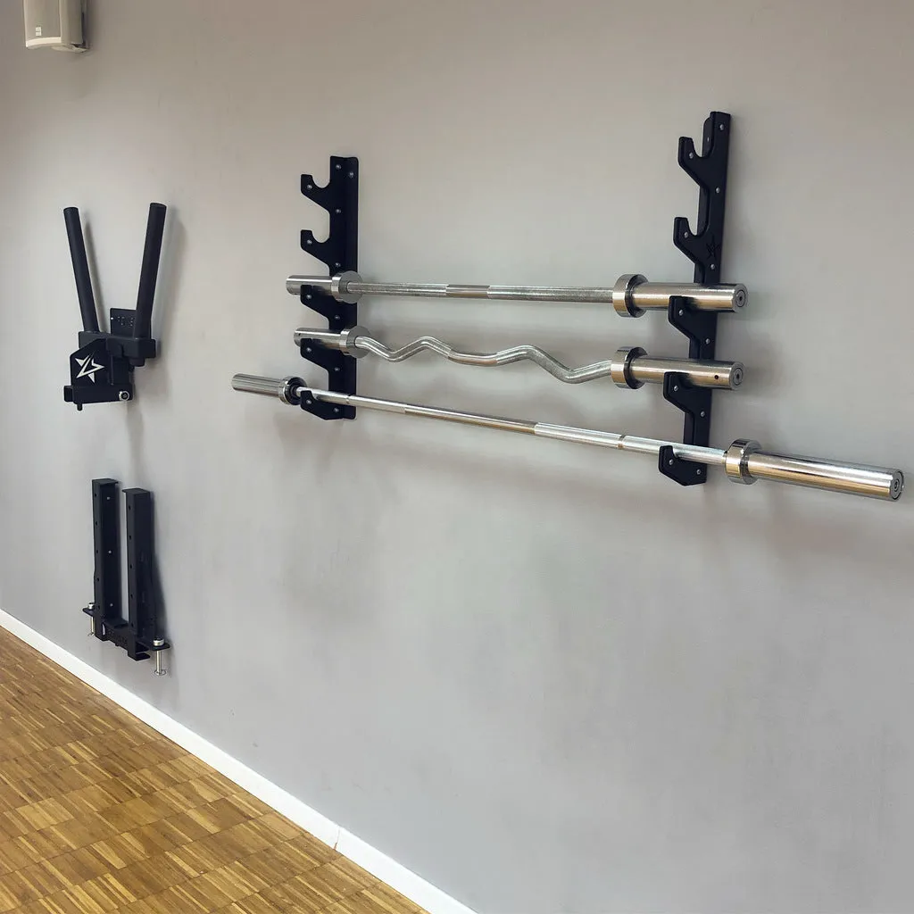 BARBELL WALL RACK - horizontal