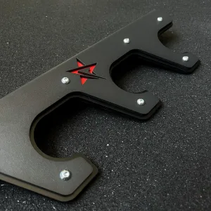 BARBELL WALL RACK - horizontal