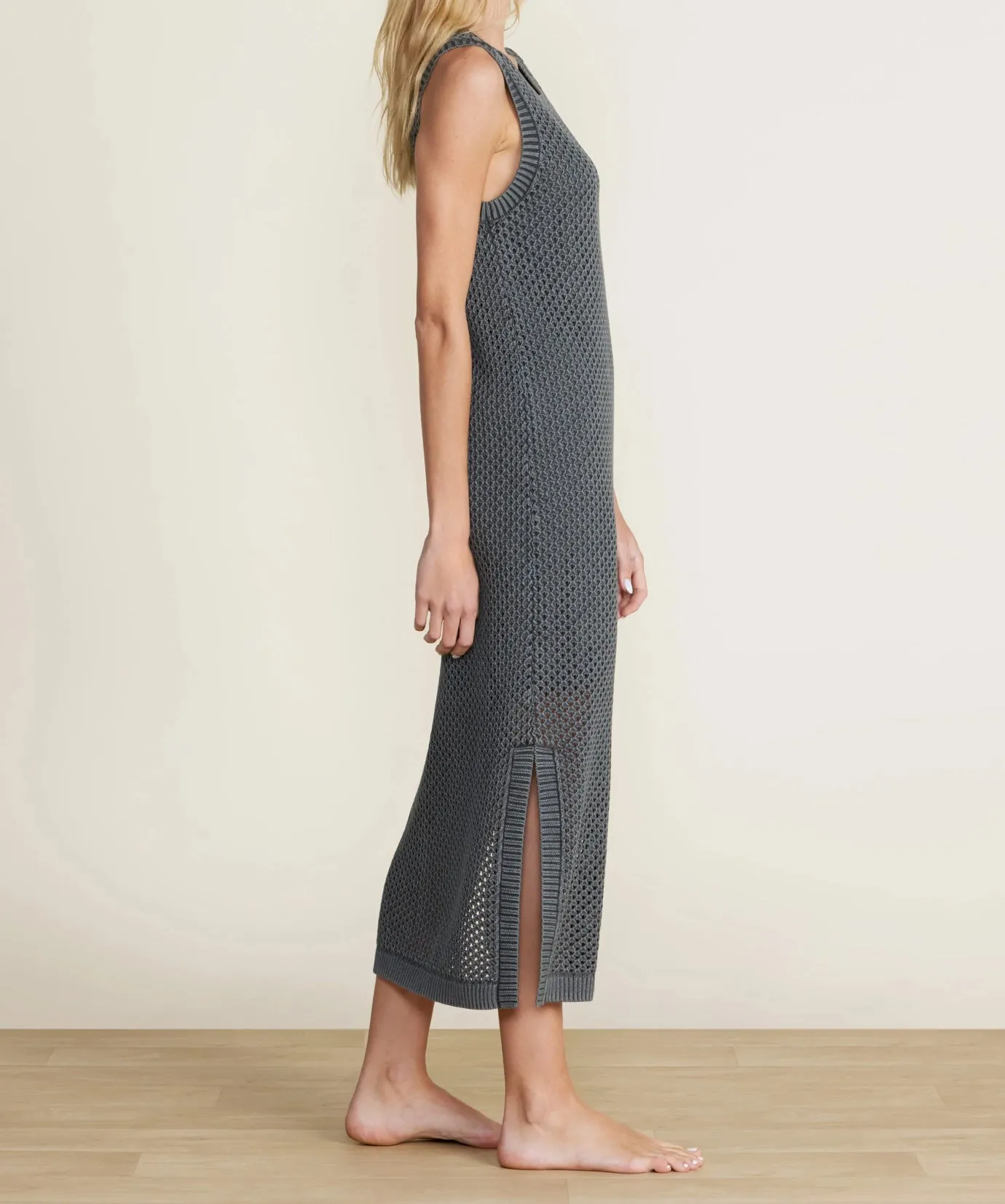 Barefoot Dreams Sunbleached Beach Dress - Faded Black