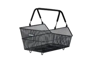 Basil Cento Rear Basket MIK Black