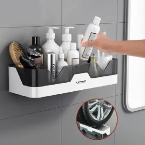 Bathroom Storage Shelf Shower Shampoo Wall Holder Organizer