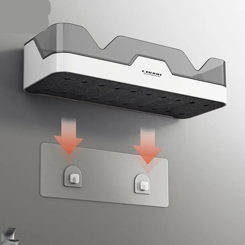 Bathroom Storage Shelf Shower Shampoo Wall Holder Organizer