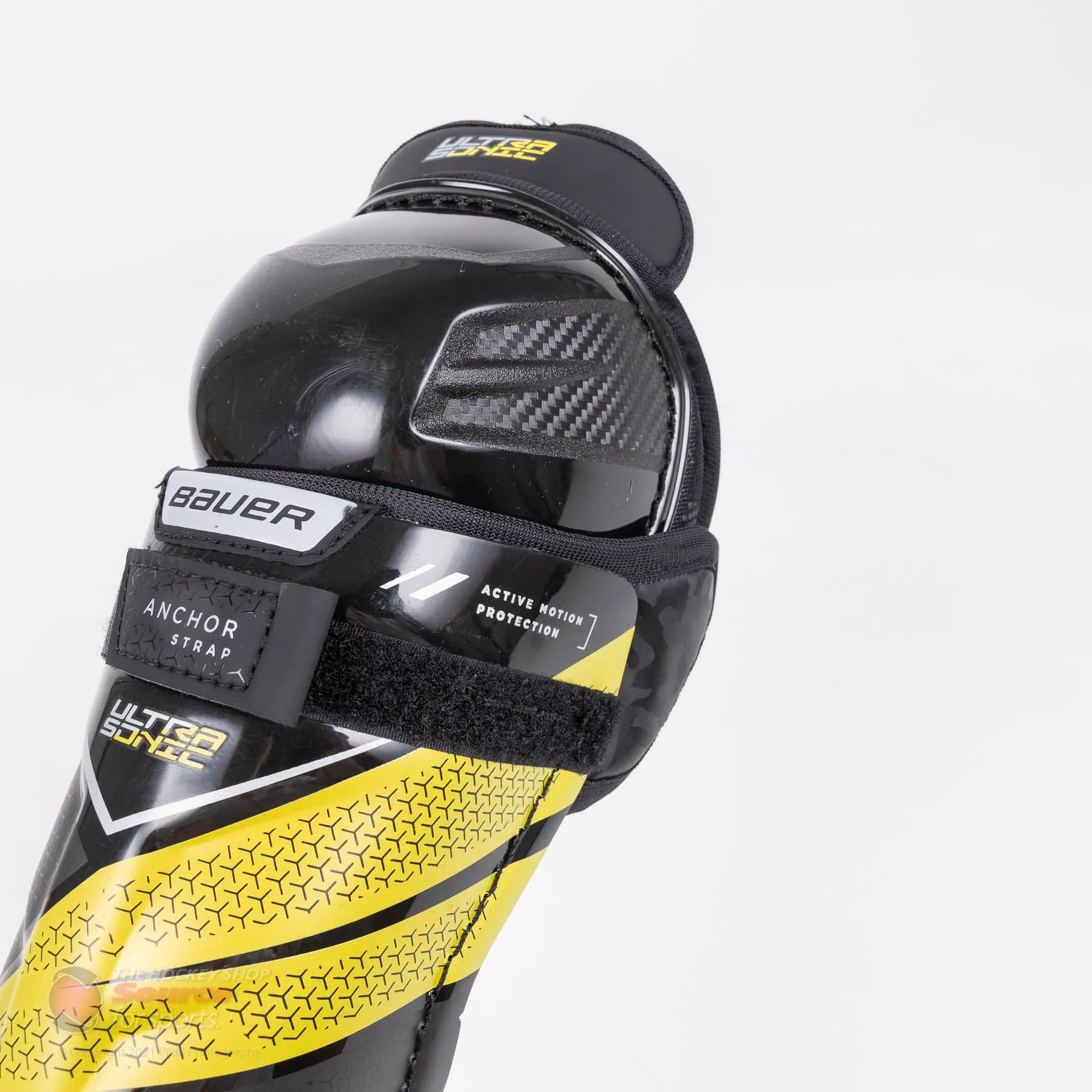 Bauer Supreme UltraSonic Youth Hockey Shin Guards