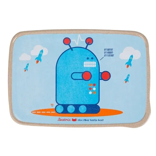 Beatrix NY Rice Fibre Bento Box - Pixel The Robot