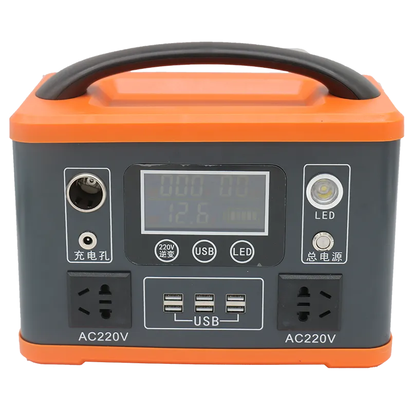 Belecome Orange Fox Portable Solar Power Stations 500W