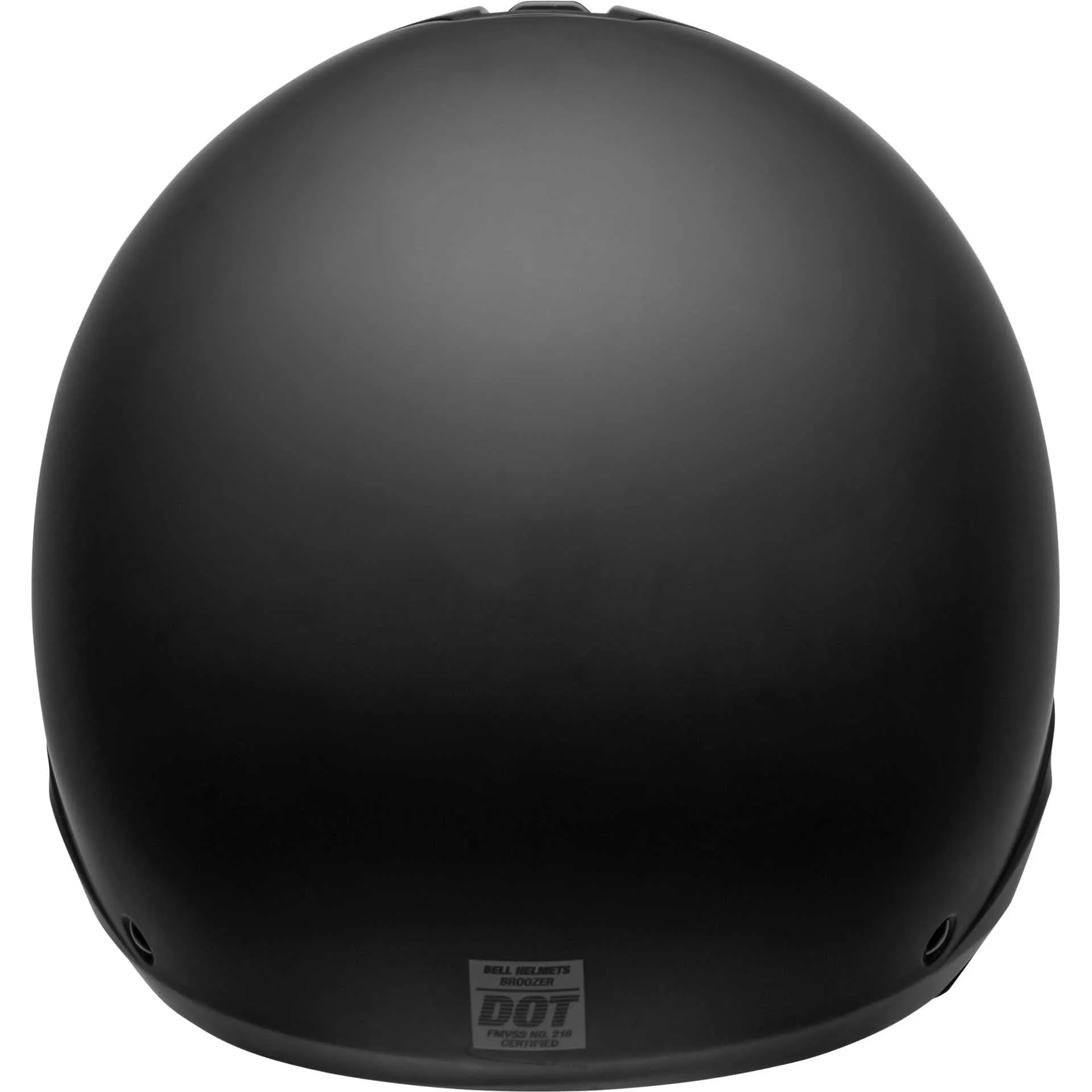 Bell Broozer Motorcycle Full Face Helmet Cranium Matte Black/White